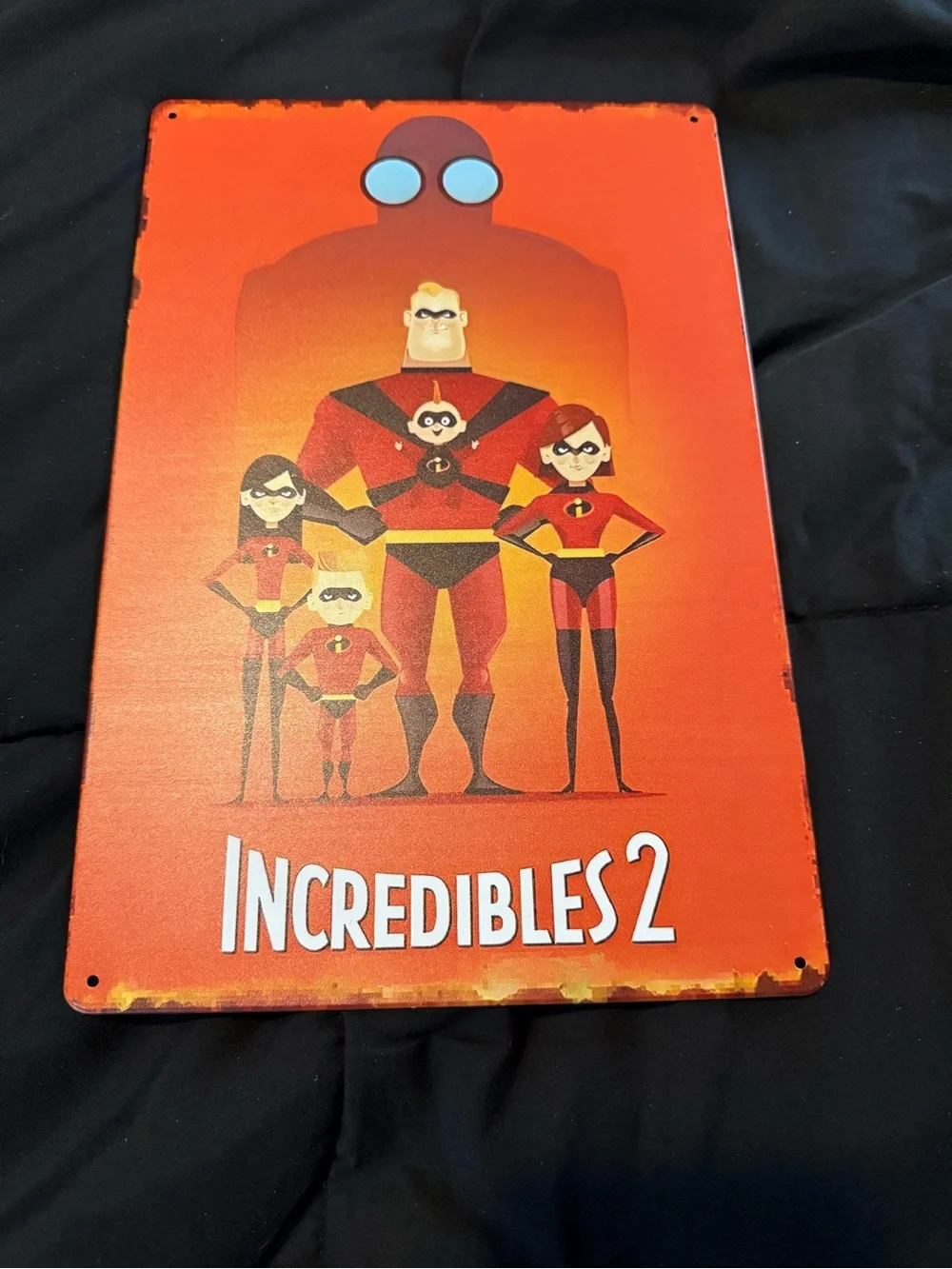 N/A metal sign